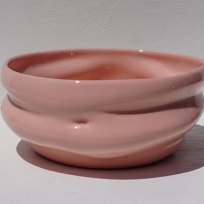 Belly Bowl Pink by Voluptuary Ceramics